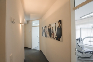 Flur - Zahnarztpraxis Markus Nordt