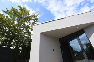 Neubau Eingang Praxis Markus Nordt