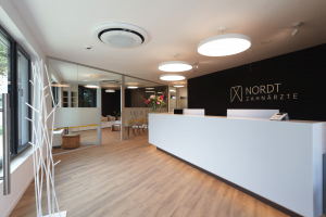 Eingangsbereich neue Praxis Nordt