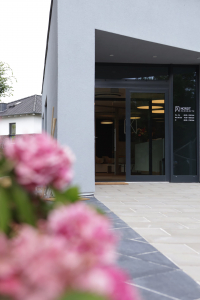 Neubau Eingang Praxis Markus Nordt